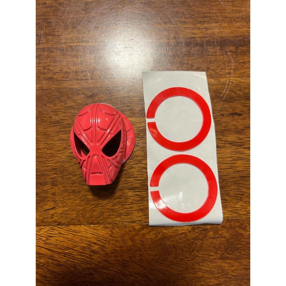 New Spider-Man Inspired Red Metal Car Ignition Push Button Cover